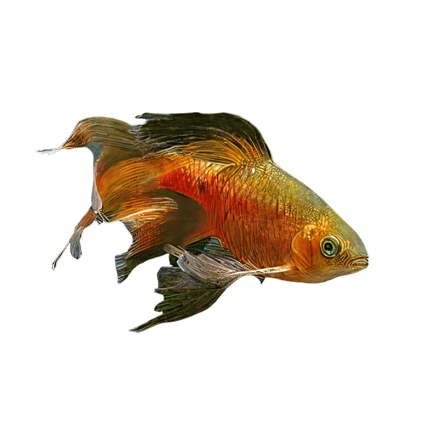 Long Fin Rosy Barb Pethia Conchonius 4cm
